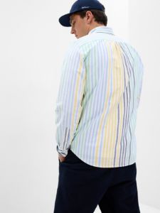 Classic Oxford Shirt in Standard Fit with In-Conversion Cotton sold by GAP