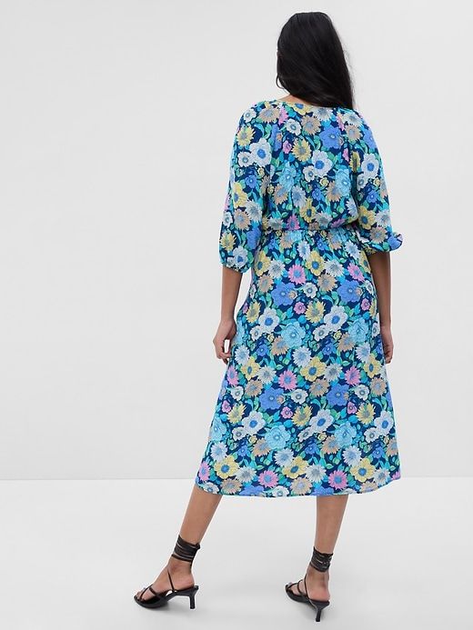 Maternity Balloon Sleeve Midi Dress sold by GAP product image thumbnail 2