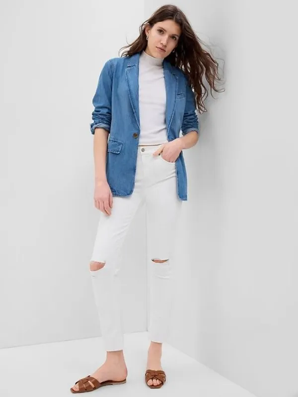 Mid Rise Vintage Slim Jeans sold by GAP