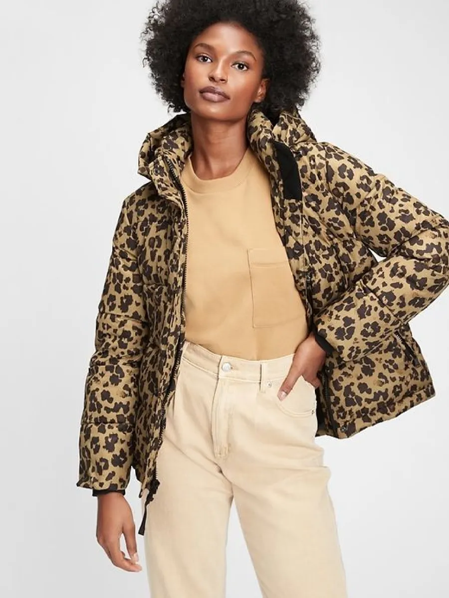 Upcycled Midweight Puffer Jacket sold by GAP