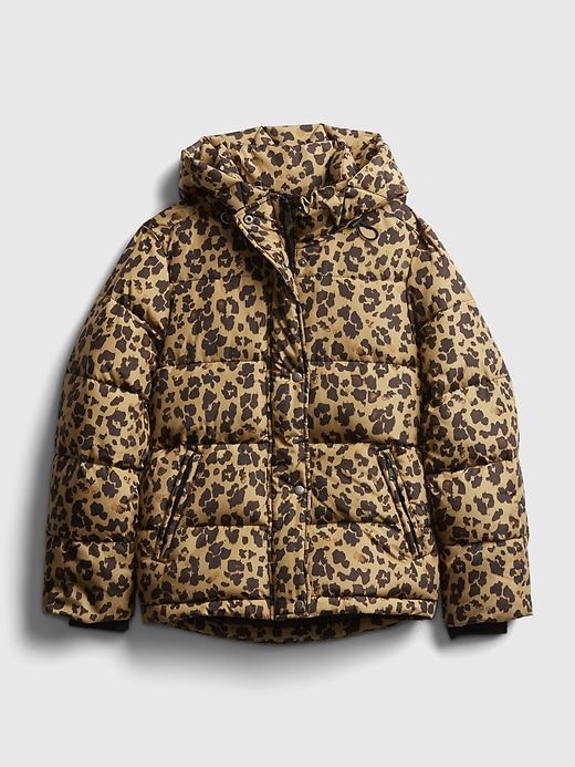 GAP Upcycled Midweight Puffer Jacket Parallel