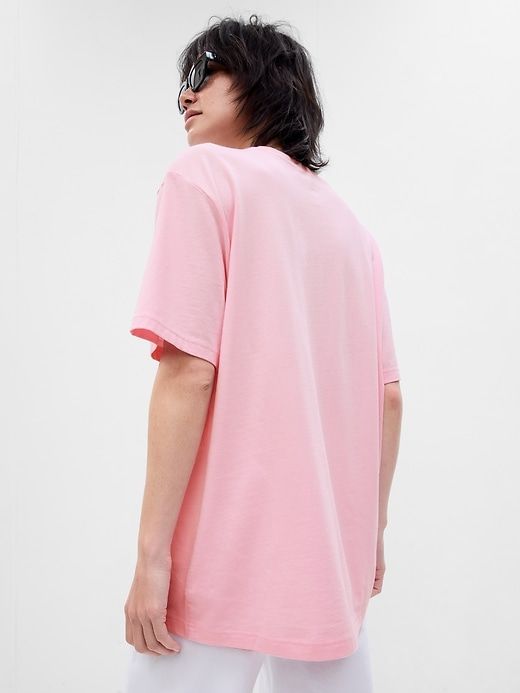 Gap × Barbie™ Adult Arch Logo T-Shirt sold by GAP product image thumbnail 3