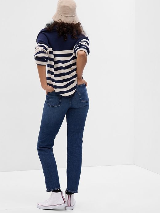 High Rise Cheeky Straight Jeans sold by GAP product image thumbnail 2