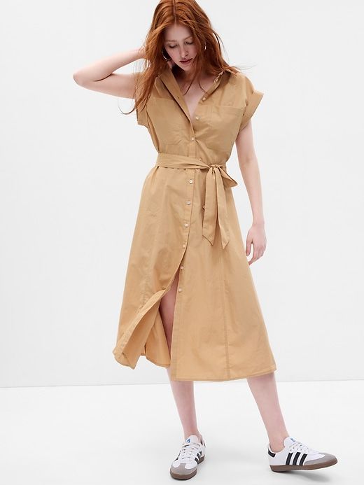 Utility Midi Dress sold by GAP