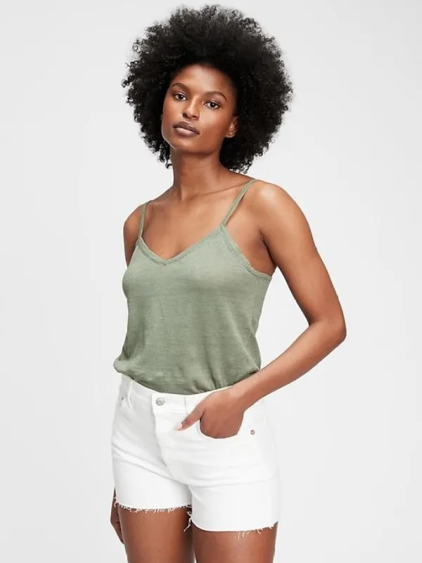 Linen Tank Top sold by GAP
