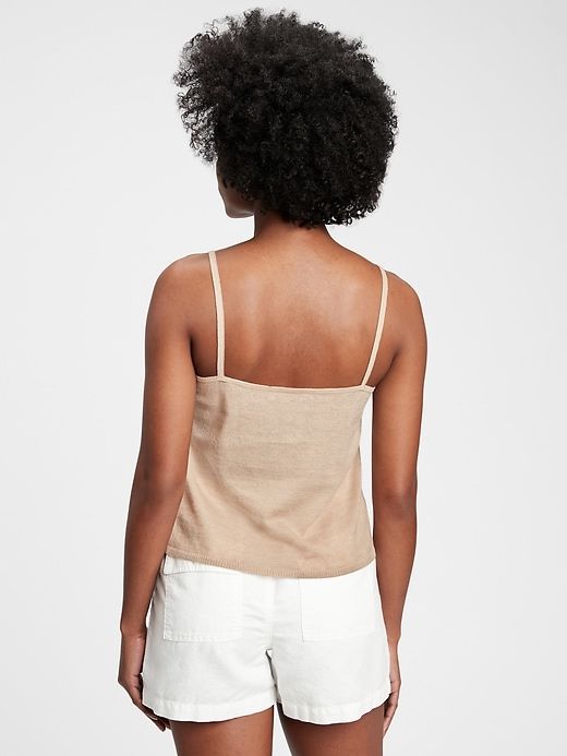 Linen Tank Top sold by GAP product image thumbnail 5