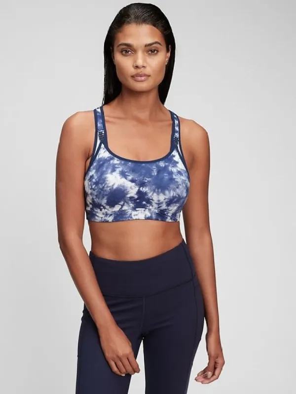 Maternity GapFit Low Impact Nursing Sports Bra sold by GAP