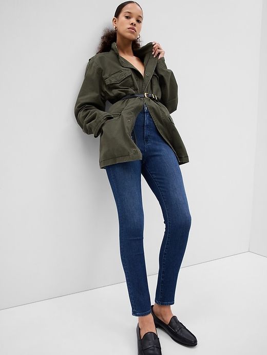 Sky High Rise True Skinny Jeans sold by GAP