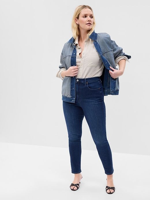 Sky High Rise True Skinny Jeans sold by GAP product image thumbnail 4
