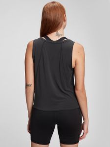 GapFit Breathe V-Neck Knot-Front Tank Top sold by GAP