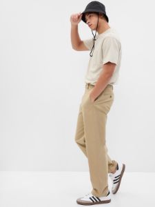 Modern Khakis in Baggy Fit with GapFlex sold by GAP