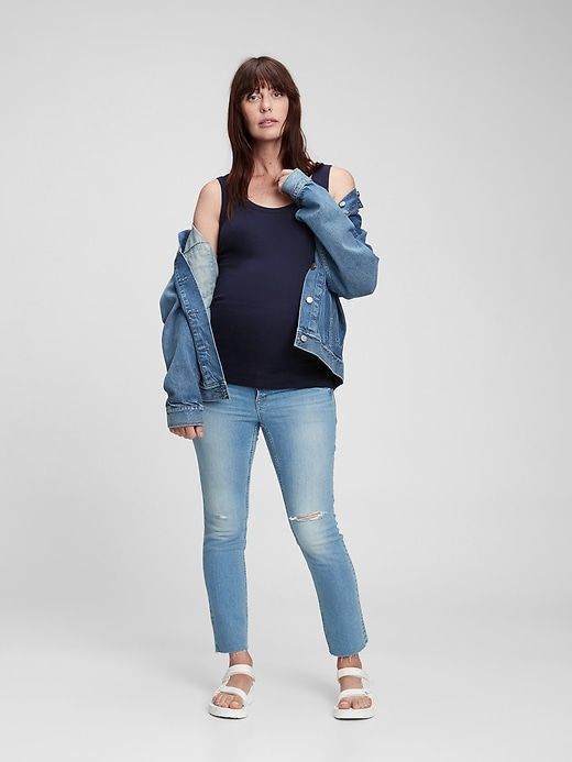 Maternity Modern Tank Top sold by GAP product image thumbnail 3