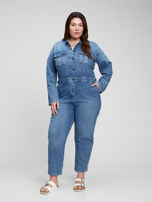 Denim Jumpsuit sold by GAP product image thumbnail 4