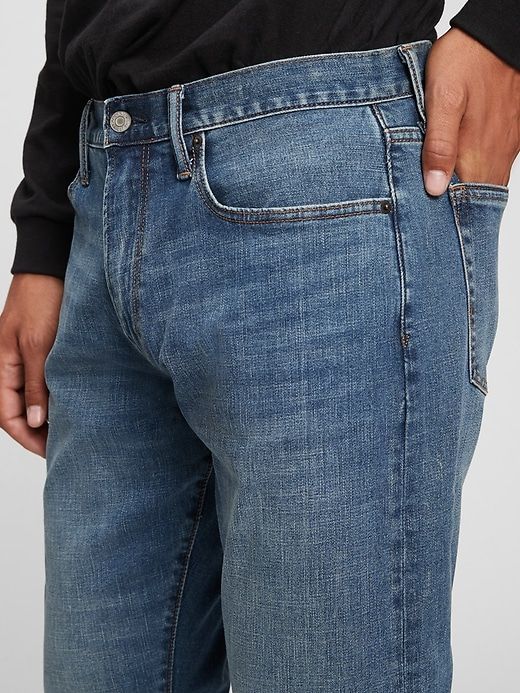 Athletic Taper Jeans in GapFlex sold by GAP product image thumbnail 4