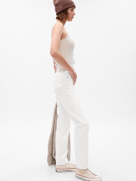 Mid Rise Girlfriend Jeans sold by GAP product image thumbnail 3