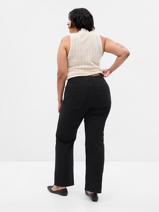 High Rise Cotton '90s Loose Jeans sold by GAP product image thumbnail 5