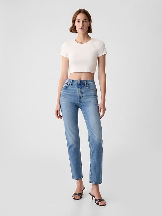 High Rise ’90s Straight Jeans sold by GAP