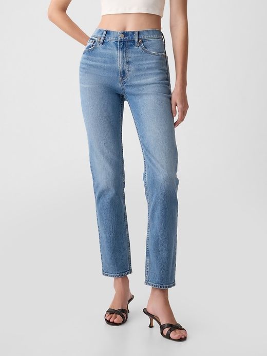 High Rise ’90s Straight Jeans sold by GAP product image thumbnail 2