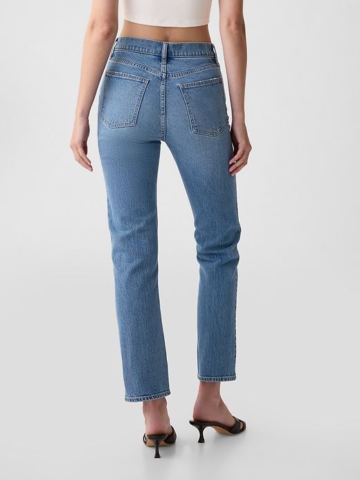 High Rise ’90s Straight Jeans sold by GAP product image thumbnail 4