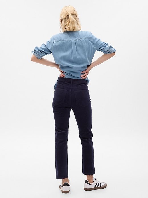 High Rise Corduroy Vintage Slim Pants sold by GAP product image thumbnail 2
