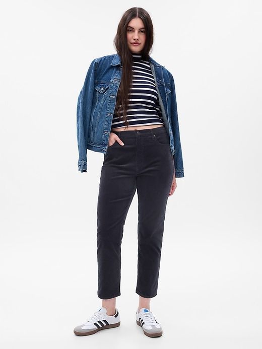 High Rise Corduroy Vintage Slim Pants sold by GAP product image thumbnail 4