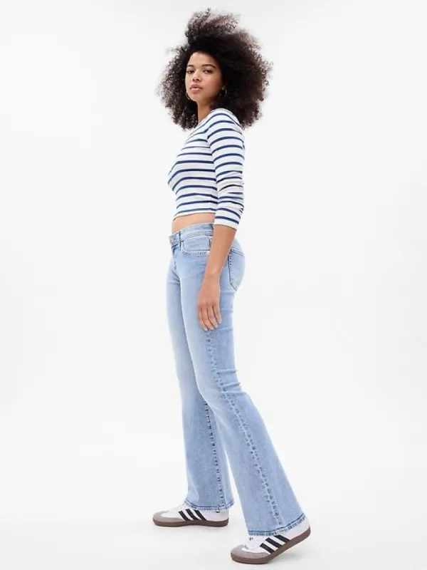 Low Rise Y2K Flare Jeans sold by GAP
