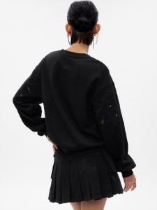 Vintage Soft Eyelet Sleeve Sweatshirt sold by GAP