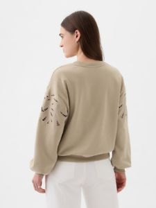 Vintage Soft Eyelet Sleeve Sweatshirt sold by GAP