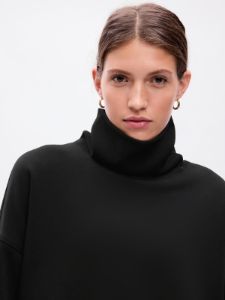 24/7 Split-Hem Vintage Soft Turtleneck Pullover sold by GAP