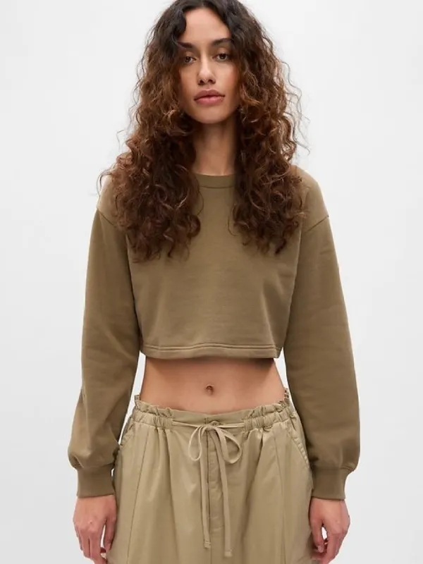 Vintage Soft Cropped Sweatshirt sold by GAP