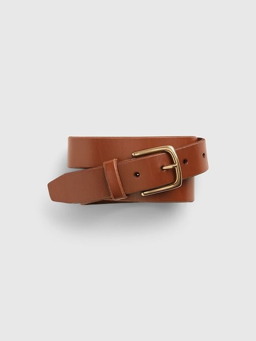 Leather Belt sold by GAP