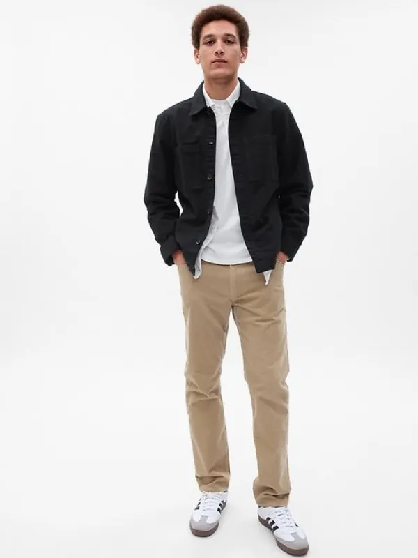 Corduroy Straight Pants in GapFlex sold by GAP