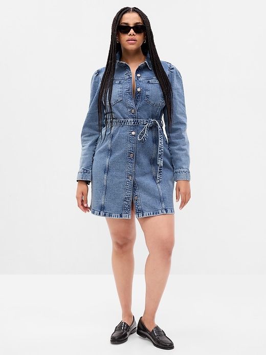 Denim Mini Dress sold by GAP product image thumbnail 4