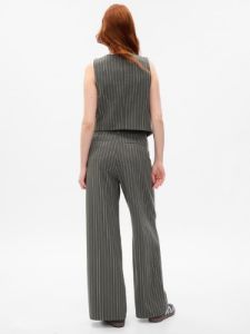 High Rise Pleated Wide-Leg Trousers sold by GAP