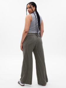 High Rise Pleated Wide-Leg Trousers sold by GAP