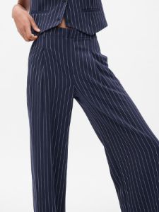 High Rise Pleated Wide-Leg Trousers sold by GAP