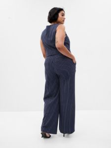 High Rise Pleated Wide-Leg Trousers sold by GAP