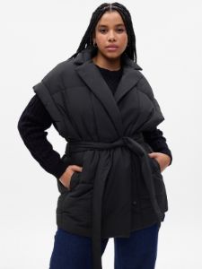 Duvet Wrap Puffer Vest sold by GAP