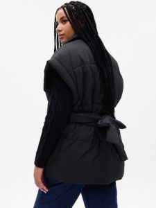 Duvet Wrap Puffer Vest sold by GAP