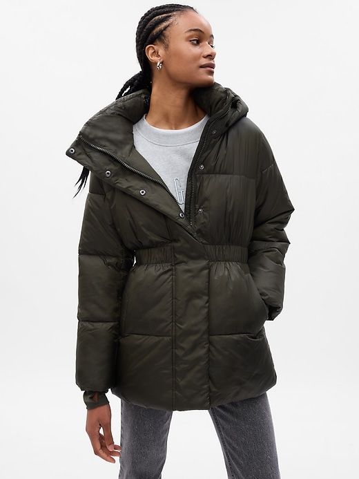 Big Puff Cinched Jacket sold by GAP