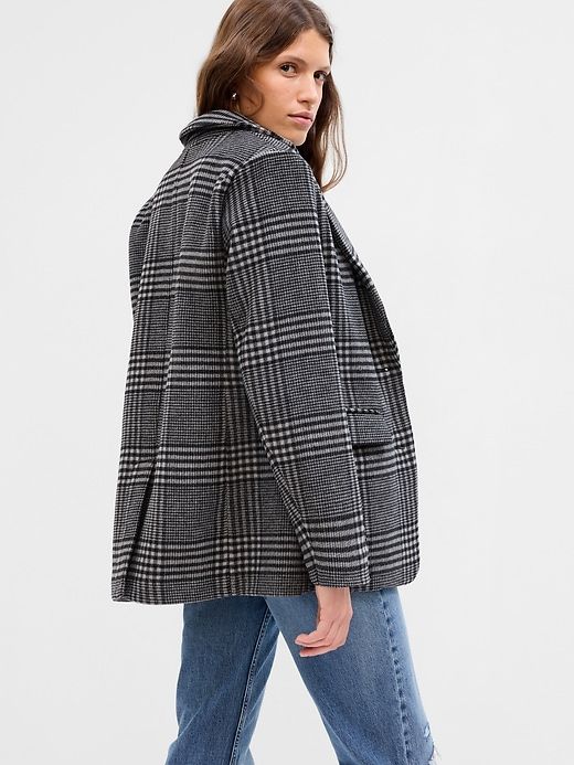 Plaid Wool Blazer sold by GAP product image thumbnail 2