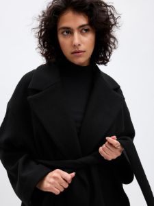 Wool Short Wrap Coat sold by GAP