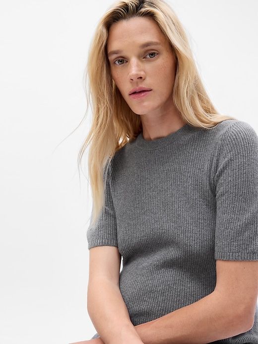 Maternity CashSoft Midi Sweater Dress sold by GAP product image thumbnail 4