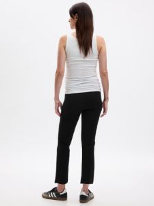 Maternity Full Panel Ponte Crop Kick Pants sold by GAP