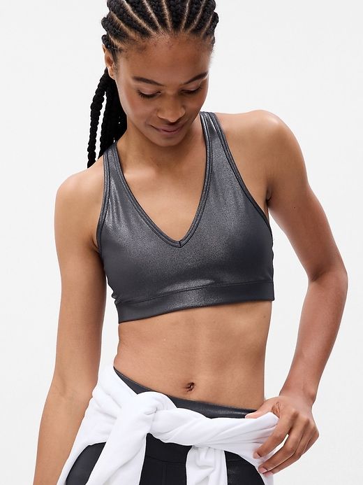 GapFit Power Low Impact Sports Bra sold by GAP