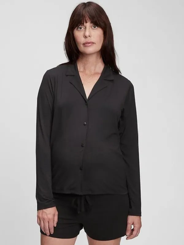 Maternity Modal PJ Shirt sold by GAP