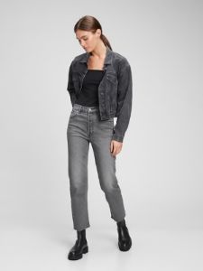 High Rise Cheeky Straight Jeans sold by GAP