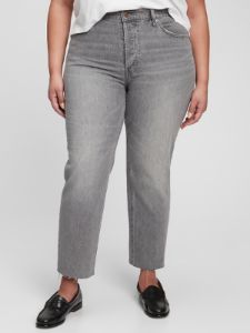 High Rise Cheeky Straight Jeans sold by GAP
