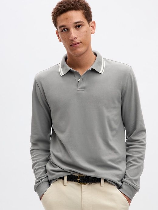 Pique Polo Shirt sold by GAP