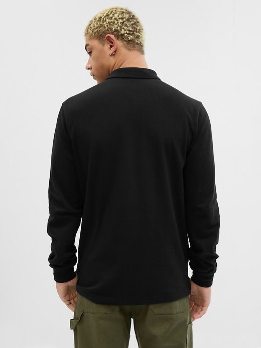 Pique Polo Shirt sold by GAP product image thumbnail 2